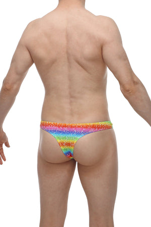 Bikini Capri Arc-en-ciel - PetitQ Underwear - Lingerie masculine sexy et sous-vêtements pour homme originaux