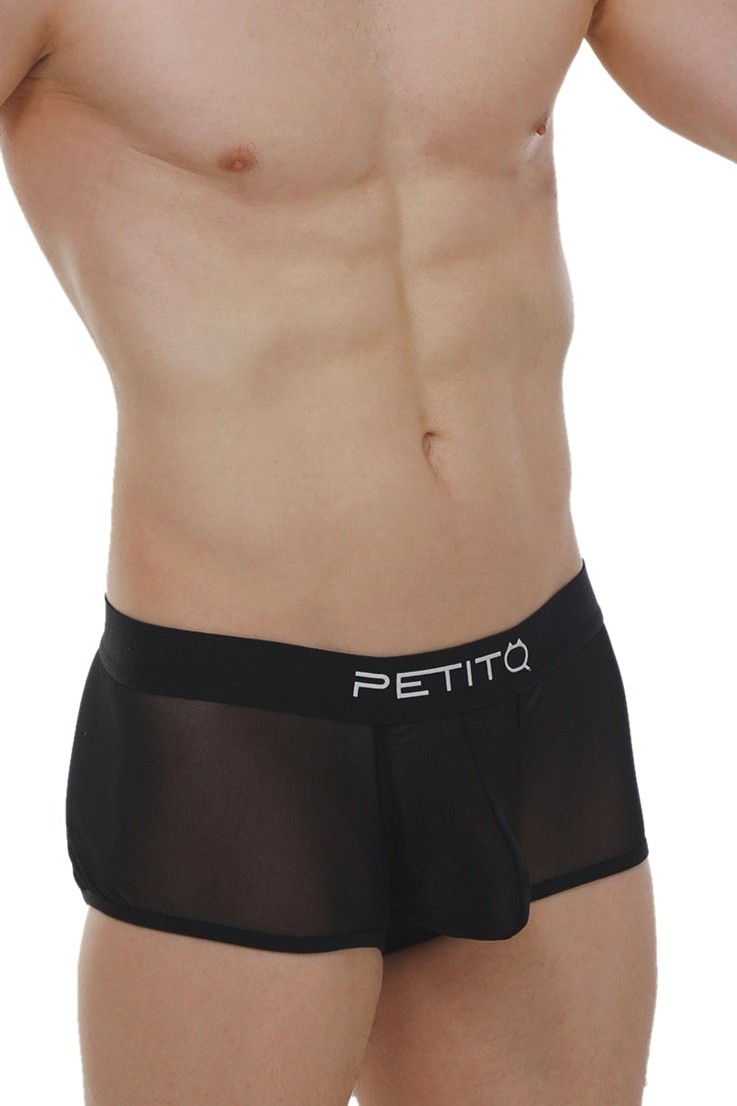 Boxer PetitQ Net Noir