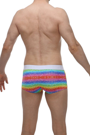 Boxer Arc-en-ciel - PetitQ Underwear - Lingerie masculine sexy et sous-vêtements pour homme originaux