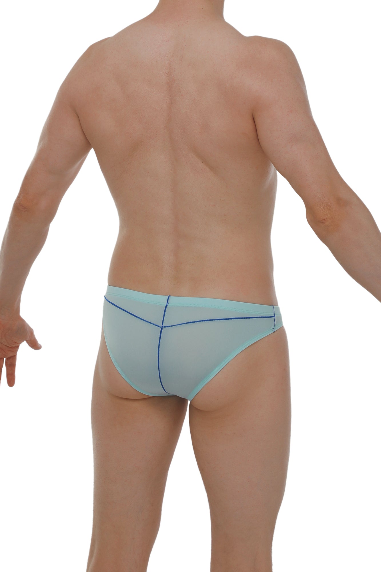 Mison Plum Sky Blue Briefs
