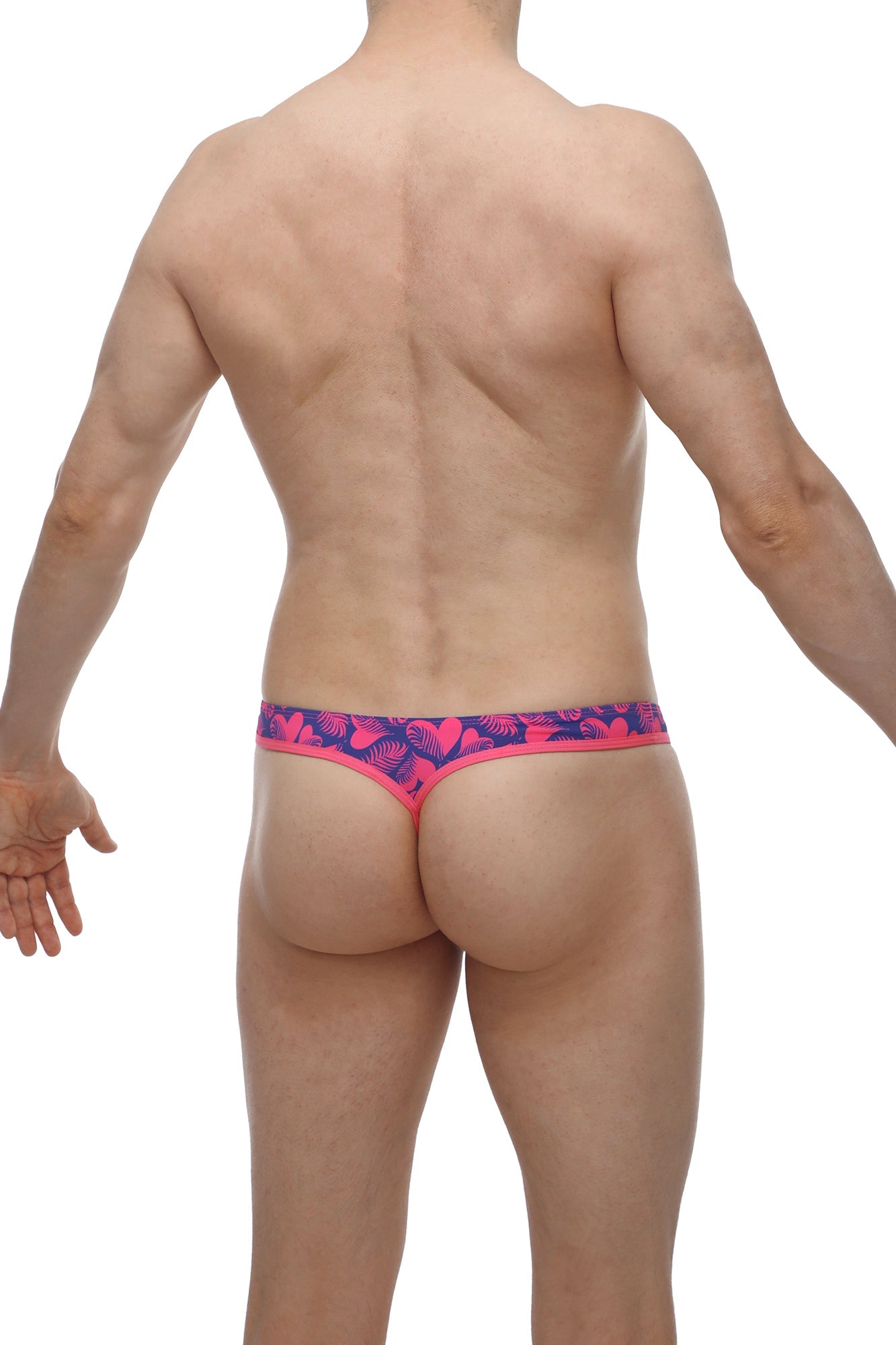 Cleder Tropical Hearts String-Tanga
