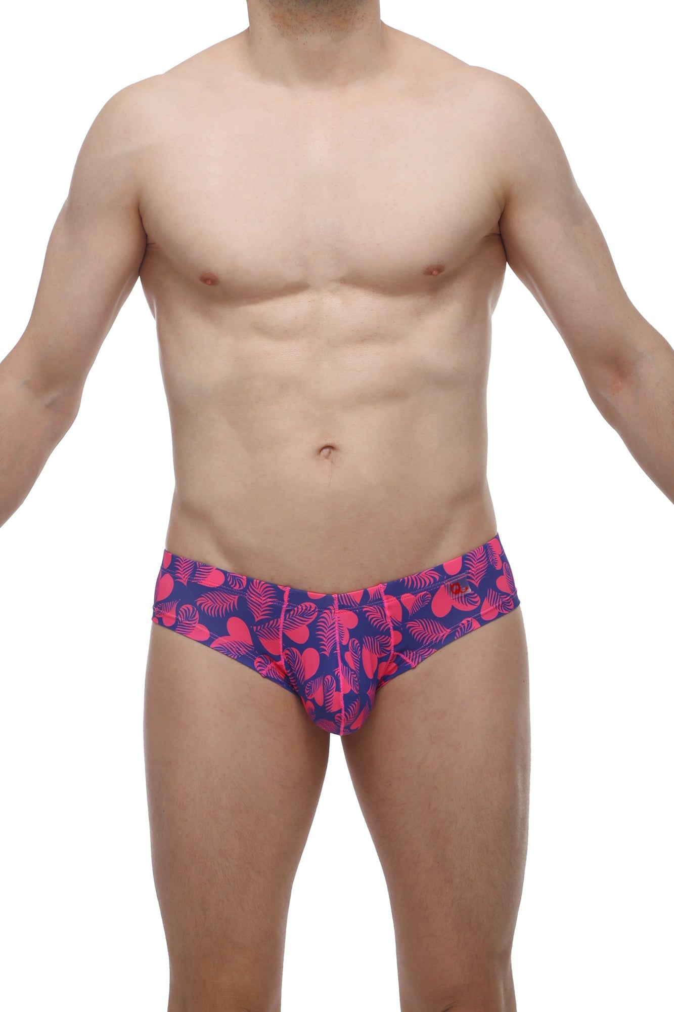 Tropical Hearts Mini Boxer