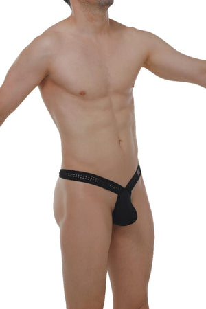 String Brech Durtol Noir - PetitQ Underwear - Lingerie masculine sexy et sous-vêtements pour homme originaux