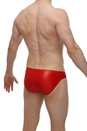 Bikini Cuxac Rouge - PetitQ Underwear - Lingerie masculine sexy et sous-vêtements pour homme originaux