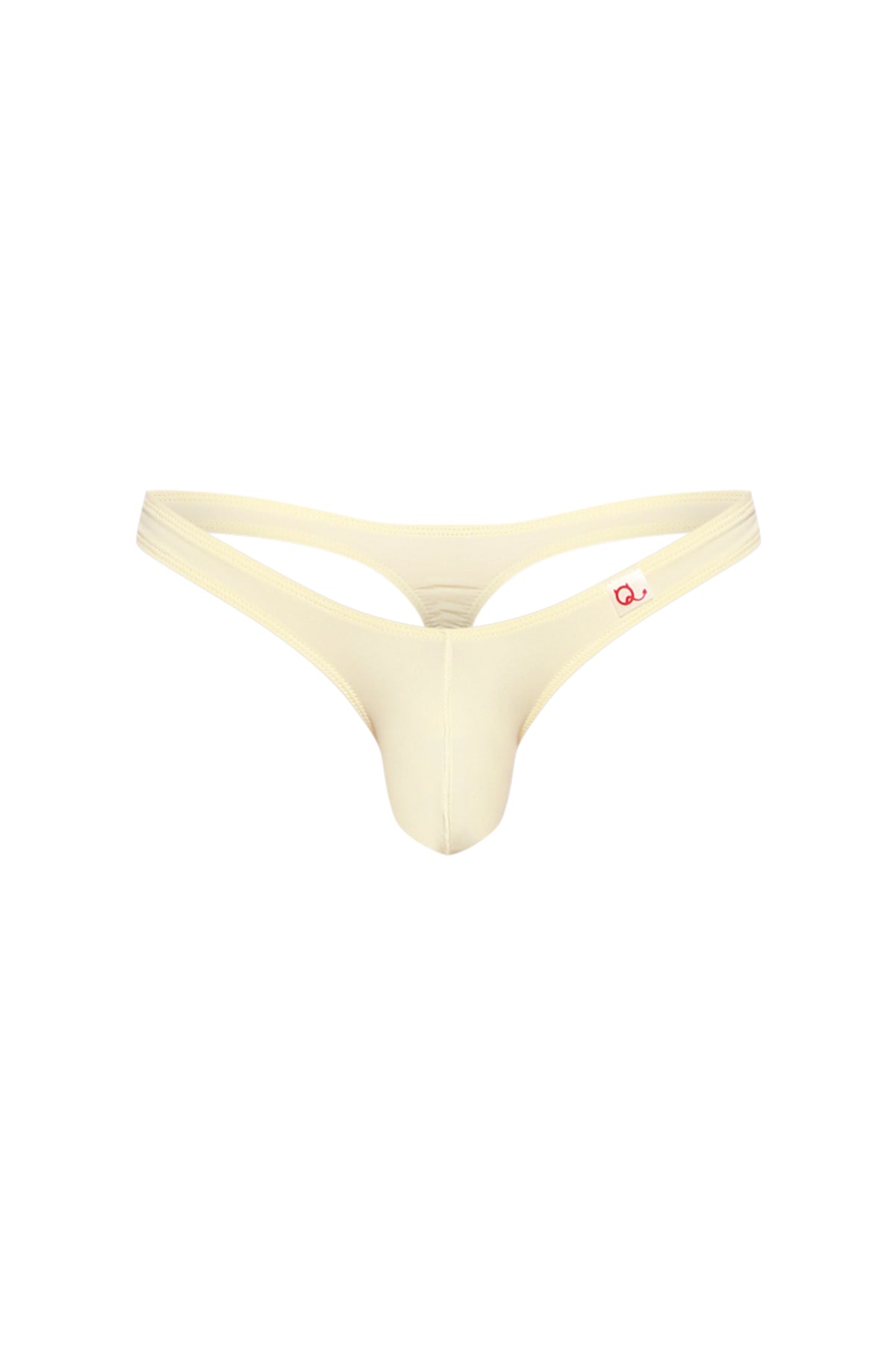 String Dome Custard - PetitQ Underwear - Lingerie masculine sexy et sous-vêtements pour homme originaux