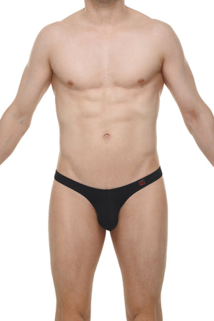 String Dome Skine Noir - PetitQ Underwear - Lingerie masculine sexy et sous-vêtements pour homme originaux