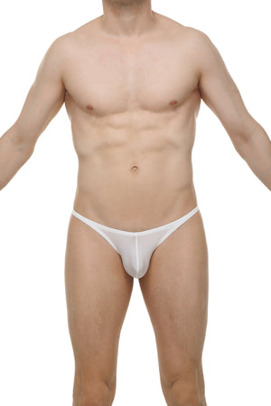 String Plellis Skine Blanc - PetitQ Underwear - Lingerie masculine sexy et sous-vêtements pour homme originaux