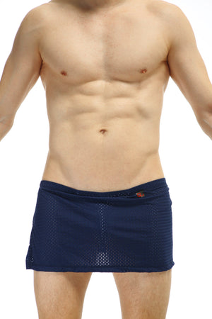 Pagne Bee Navy avec Jockstrap - PetitQ Underwear - Lingerie masculine sexy et sous-vêtements pour homme originaux