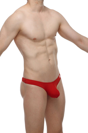 Bikini Capri Rouge - PetitQ Underwear - Lingerie masculine sexy et sous-vêtements pour homme originaux