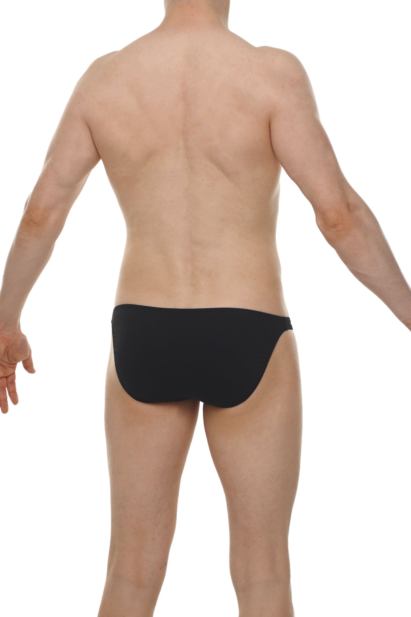 Bikini Dome Skine Noir - PetitQ Underwear - Lingerie masculine sexy et sous-vêtements pour homme originaux