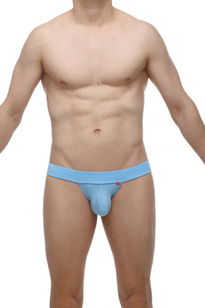 Bikini Linthes Bambou Bleu - PetitQ Underwear - Lingerie masculine sexy et sous-vêtements pour homme originaux