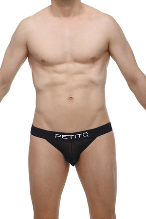 Bikini Pons Noir - PetitQ Underwear - Lingerie masculine sexy et sous-vêtements pour homme originaux