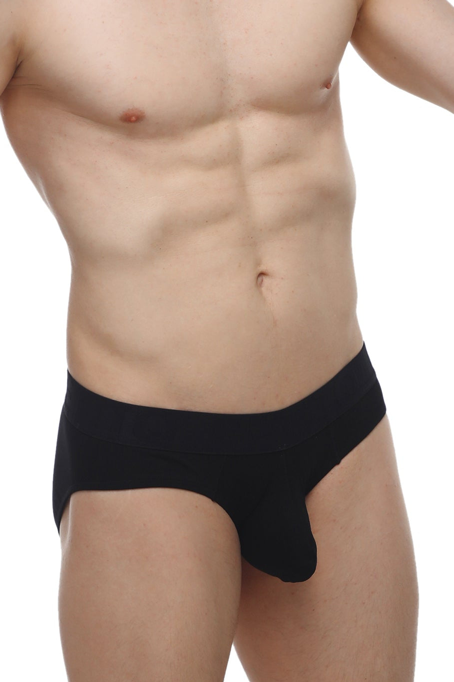 Slip Bertran Modal Noir - PetitQ Underwear - Lingerie masculine sexy et sous-vêtements pour homme originaux
