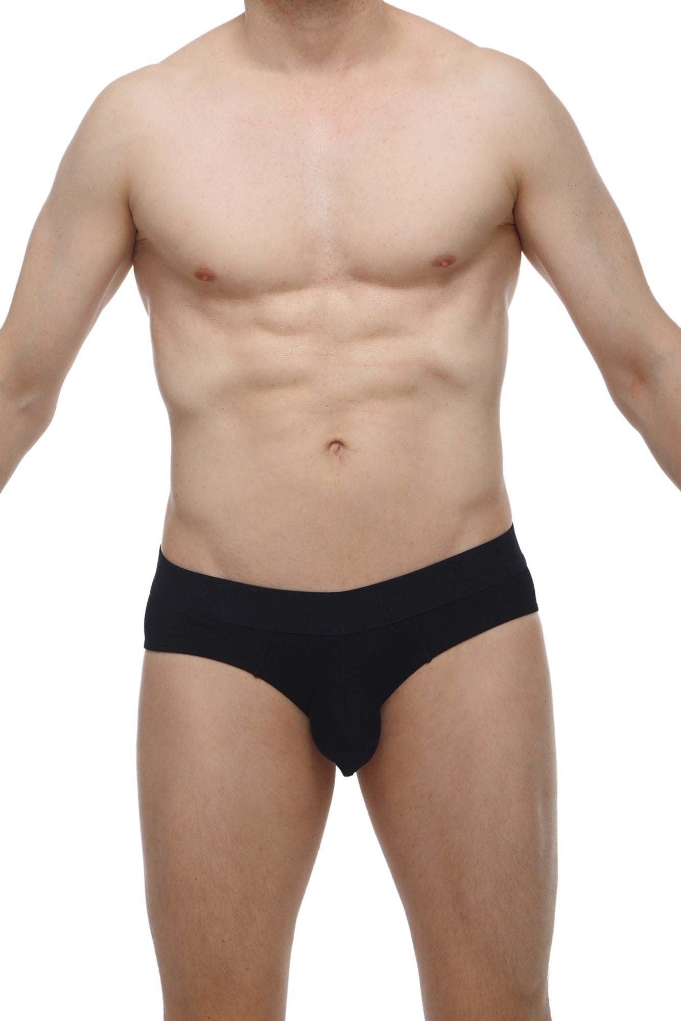 Slip Bertran Modal Noir - PetitQ Underwear - Lingerie masculine sexy et sous-vêtements pour homme originaux