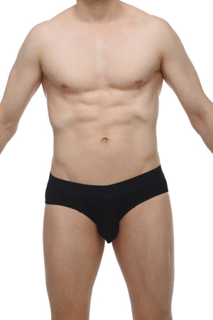 Slip Bertran Modal Noir - PetitQ Underwear - Lingerie masculine sexy et sous-vêtements pour homme originaux