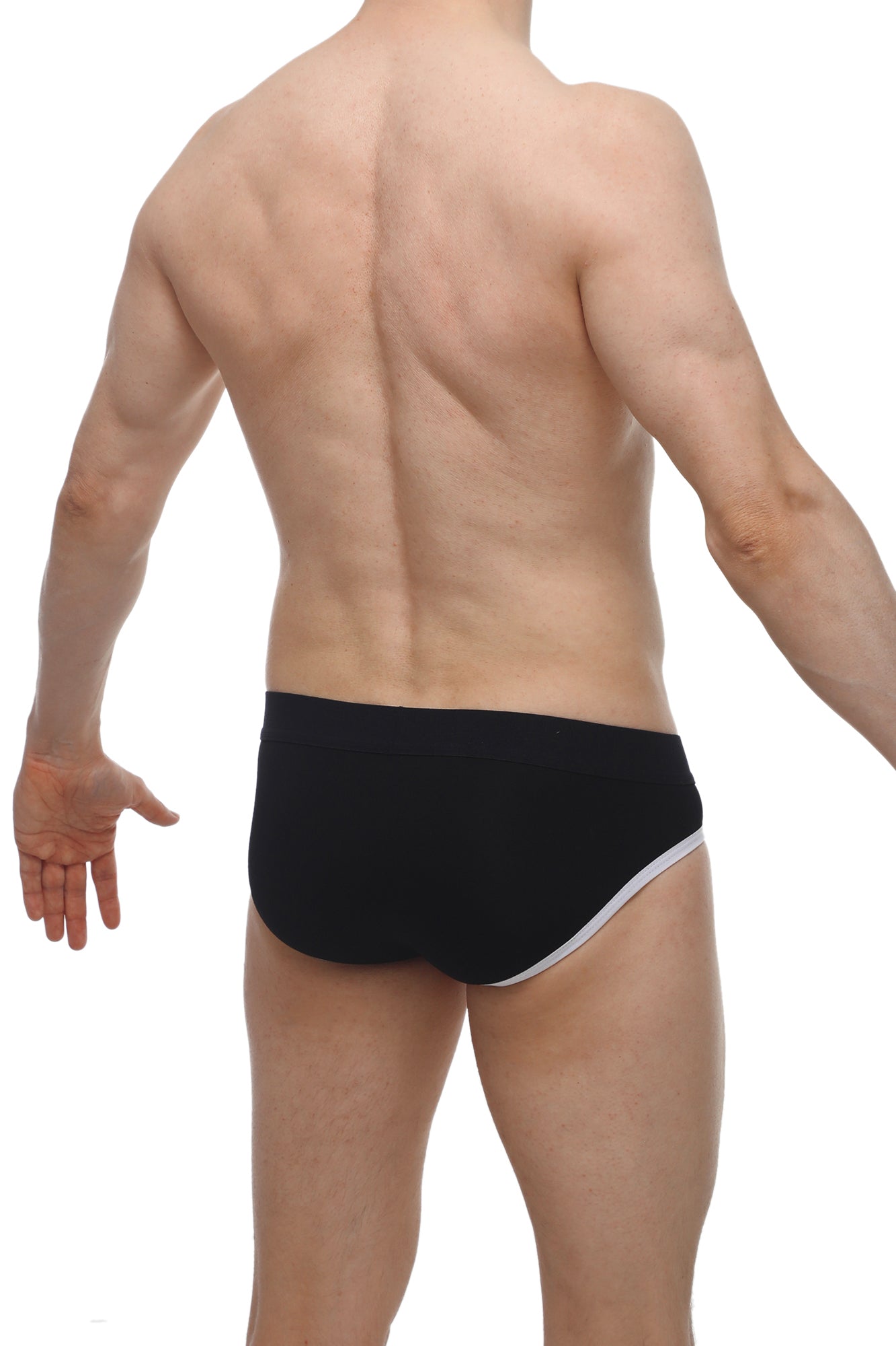 Black Crepin Modal Briefs