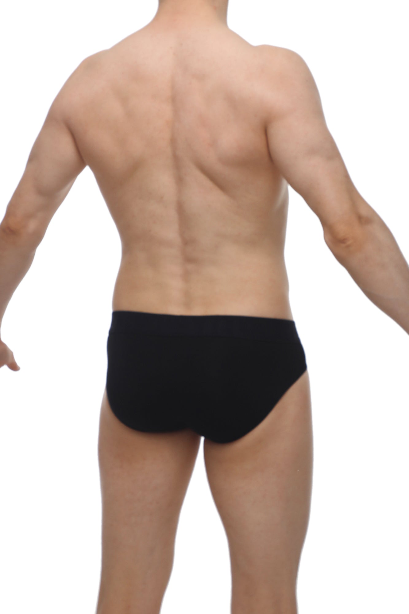 Black Modal Dome Briefs