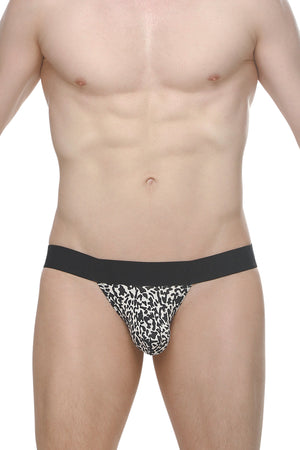 Jockstrap Chill Reef Noir - PetitQ Underwear - Lingerie masculine sexy et sous-vêtements pour homme originaux