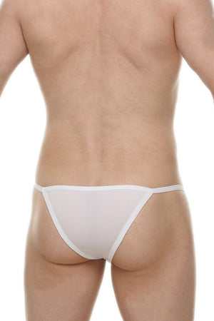 Kini Skine Blanc - PetitQ Underwear - Lingerie masculine sexy et sous-vêtements pour homme originaux