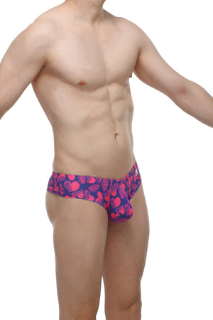 Mini Boxer Tropical Hearts - PetitQ Underwear - Lingerie masculine sexy et sous-vêtements pour homme originaux