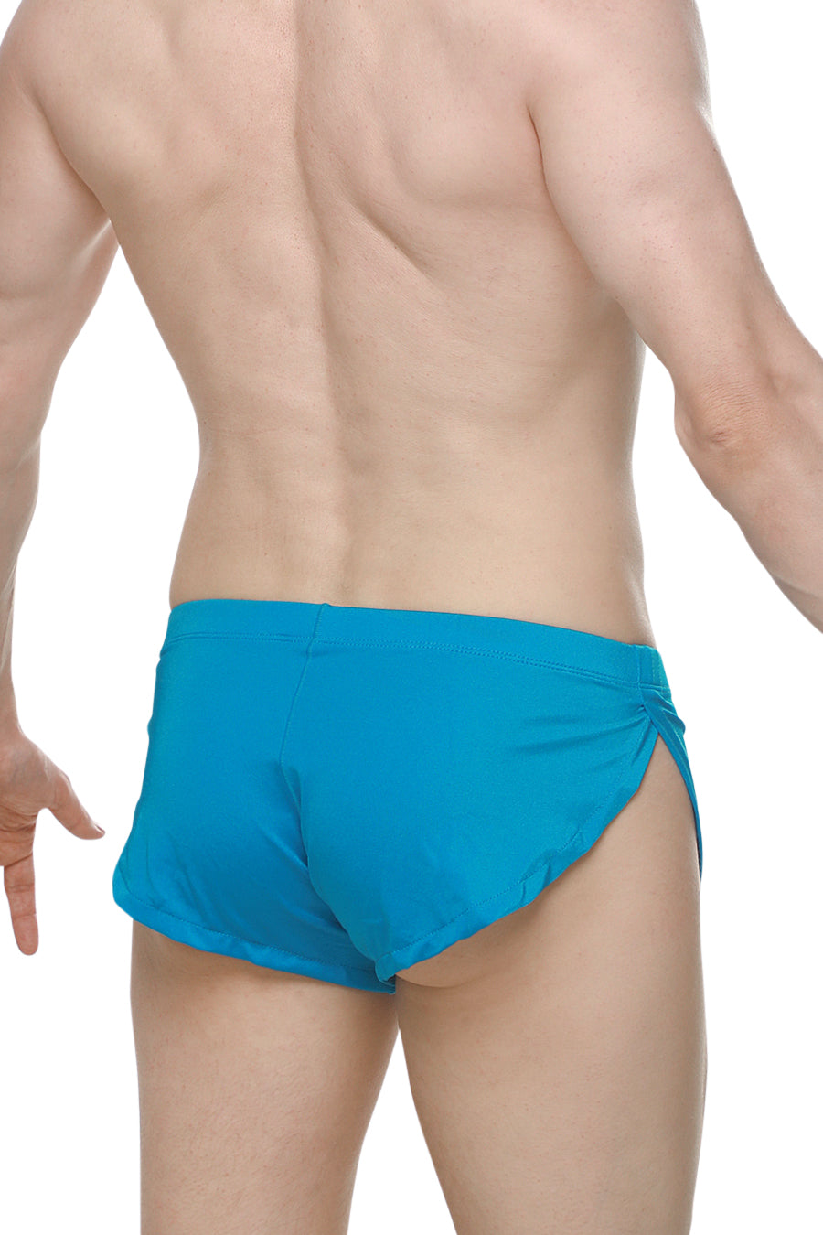 Running Short Jos Turquoise - PetitQ Underwear - Lingerie masculine sexy et sous-vêtements pour homme originaux
