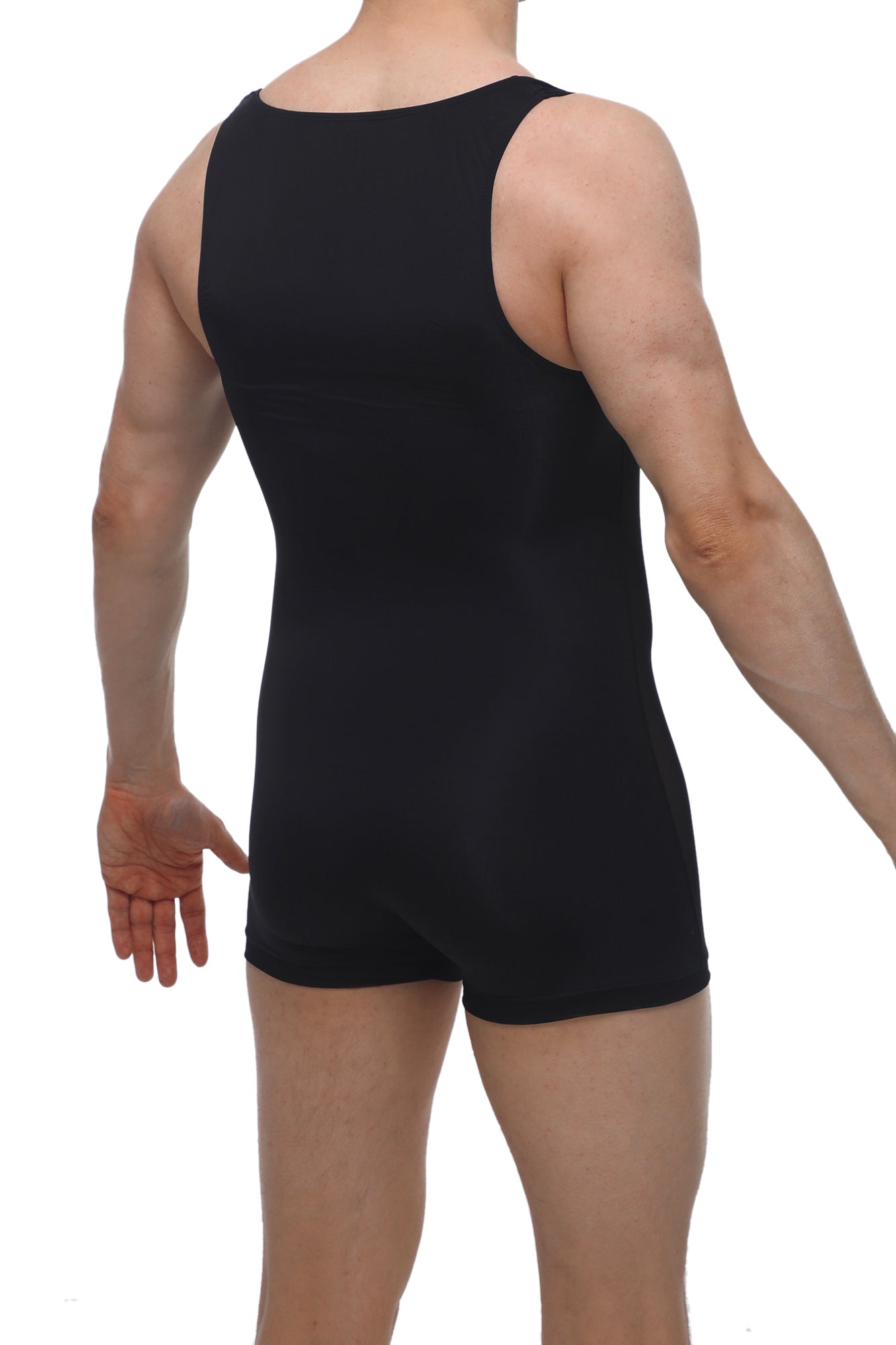 Singlet Atchy Noir - PetitQ Underwear - Lingerie masculine sexy et sous-vêtements pour homme originaux