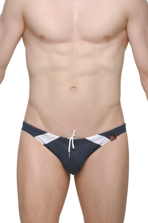 Bikini de Bain Listel Navy - PetitQ Underwear - Lingerie masculine sexy et sous-vêtements pour homme originaux