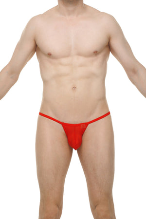 String Migny Plum Rouge - PetitQ Underwear - Lingerie masculine sexy et sous-vêtements pour homme originaux