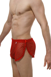 Short Snap PetitQ Filet Rouge - PetitQ Underwear