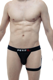 Tanga PetitQ Adventure Net Noir - PetitQ Underwear