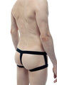 Boxer Ouvert Cockring Silicone Noir - PetitQ Underwear
