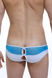 Slip PetitQ Delille Blanc - PetitQ Underwear