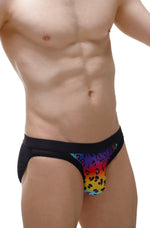 Manol Leoparden-Regenbogen-Bikini