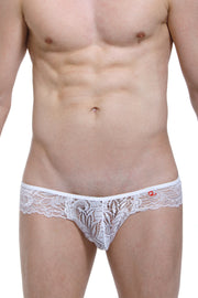 Bikini PetitQ Heart Dentelle Blanc - PetitQ Underwear