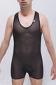 Body Boxer Net Noir - PetitQ Underwear