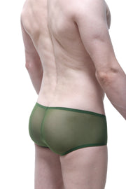 Shorty Chill Net Olive - PetitQ Underwear