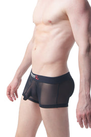 Boxer Pic Transparent Noir PetitQ - PetitQ Underwear