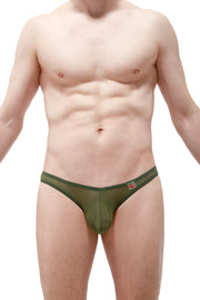 String Colline Net Vert - PetitQ Underwear